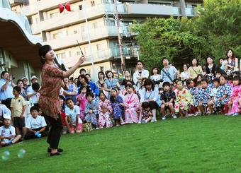 【幼稚園】第5回「奈良学園幼稚園夕涼み会」を開催しました