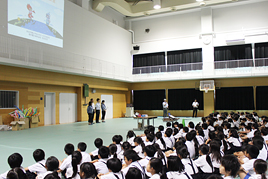 【小学校】サイエンス教室で電気について学びました