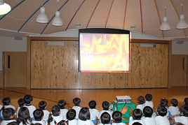 【幼稚園】合同防火避難訓練を行いました