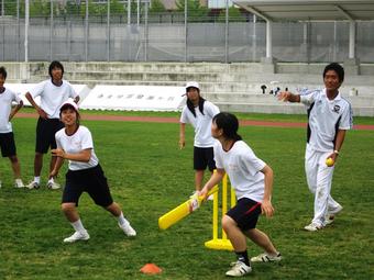 【高校】高校1年生（Ｙ２）クリケット講習会を実施しました