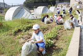 【小学校】登翔会清掃活動を行いました