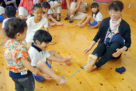 【幼稚園】足育講座を開催しました