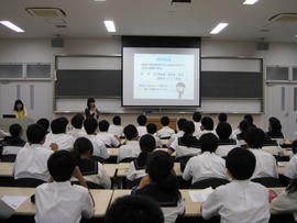 【中学校】中学1年生（Ｍ３）第２回食育授業を行いました