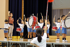 【幼稚園】尚志祭に向けて練習を行いました
