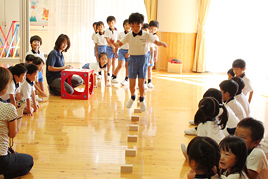 【幼稚園】運動能力調査を行いました