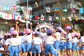 【幼稚園】第４回ミニ運動会を開催しました