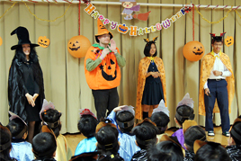 【幼稚園】ハロウィンパーティーを行いました