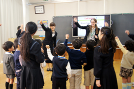 【小学校】秋の体験授業と平成25年度入試報告会を行いました