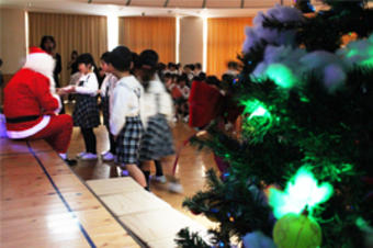 【幼稚園】クリスマス会を行いました