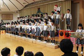 【幼稚園】クリスマス会を行いました