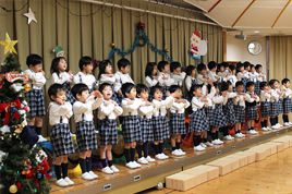 【幼稚園】クリスマス会を行いました
