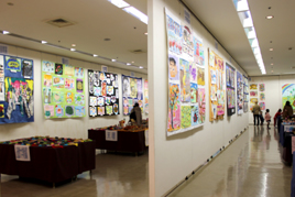 【幼稚園】奈良県私立幼稚園児による作品展に参加しました