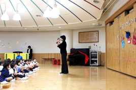 【幼稚園】節分の日の会を行いました