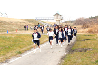 【小・中高】木津川マラソン大会を行いました