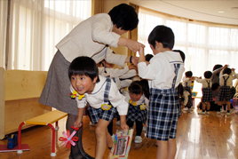 【幼稚園】お別れ会を行いました