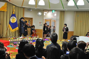 【幼稚園】奈良学園幼稚園第４回卒園式を行いました