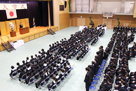 【中学校】【高等学校】平成26年度入学式を挙行しました
