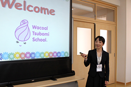 【中学校】中学1年生女子対象のつぼみスクールを行いました
