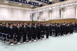 【中学校】【高等学校】平成26年度入学式を挙行しました