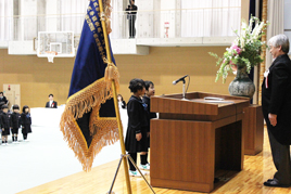 【小学校】平成26年度「奈良学園小学校」入学式を挙行しました
