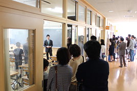 【中学校】学校見学会を開催しました
