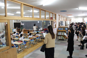 【小学校】平成26年度「奈良学園小学校　学校説明会・見学会」を開催しました