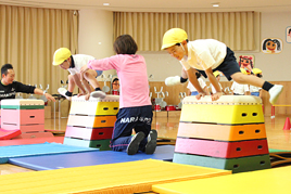 【幼稚園】スポーツ教室を行いました