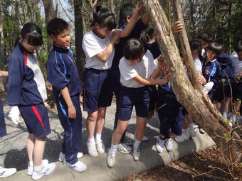 【中学校】中学１年生　宿泊オリエンテーションを行いました