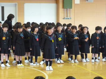 【小学校】1年生のお迎え会を行いました