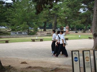 【高校】高校1年生が校外学習に行きました