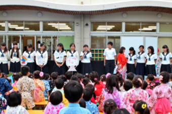 【幼稚園】第6回『奈良学園幼稚園夕涼み会』を開催しました