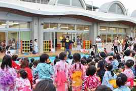 【幼稚園】第6回『奈良学園幼稚園夕涼み会』を開催しました