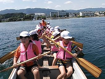 【小学校】小学３年生（P３）が琵琶湖で宿泊学習を行いました 