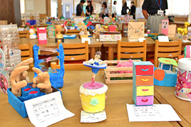 【小学校】夏休み作品展を開きました