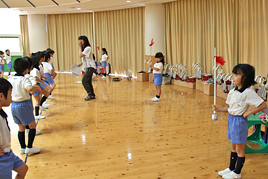 【幼稚園】第4回「マーチング教室」を行いました