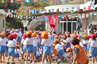 【幼稚園】第5回「奈良学園幼稚園ミニ運動会」を開催しました