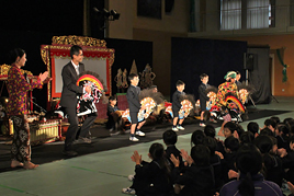 【小学校】【中学校】平成26年度「芸術鑑賞会」を開催しました