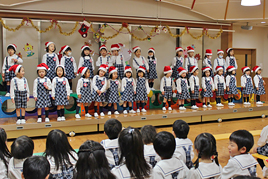 【幼稚園】クリスマス会を開きました