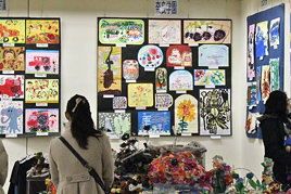 【幼稚園】奈良県私立幼稚園児作品展に参加しました