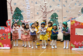 【幼稚園】第7回みてみて☆キラキラ発表会を行いました