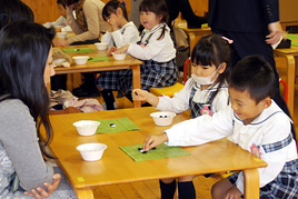 【幼稚園】親子囲碁教室をしました