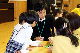 【幼稚園】親子囲碁教室をしました