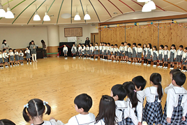 【幼稚園】お別れ会を行いました