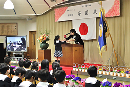 【幼稚園】第５回卒園式を行いました