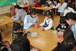 【幼稚園】第1回体験入園を行いました