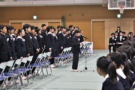 【小学校】第二回卒業証書授与式を挙行しました