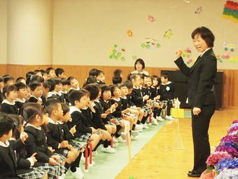 【幼稚園】平成27年度の始業式を行いました