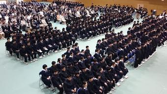 【中学校】【高校】平成27年度入学式を行いました