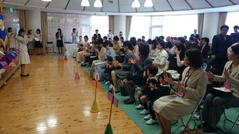 【幼稚園】平成27年度入園式を行いました