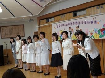 【幼稚園】平成27年度「いちご組」入会式を行いました